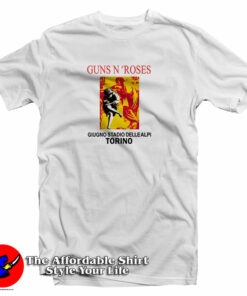 Guns N Roses Giugno Stadio Delle Alpi Torino T-Shirt Guns N Roses Giugno Stadio Delle Alpi Torino T-Shirt
