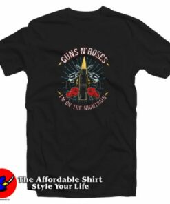 Guns N Roses Night Train Slim Fit T-Shirt