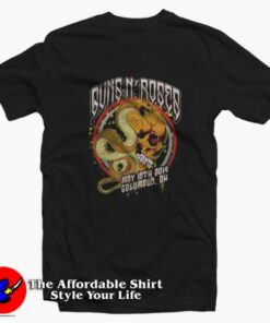 Guns N Roses Snake Skull Ohio Unisex T-Shirt On Sale