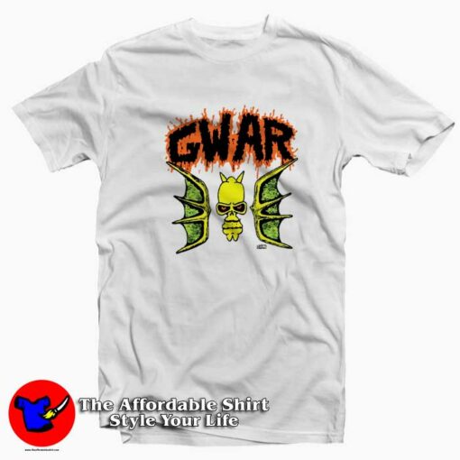 Gwar Vintage Live Concert Tour Unisex T-shirt On Sale