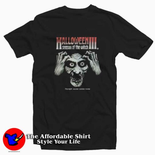 Halloween 3 Season Of The Witch Horror T-shirt On Sale