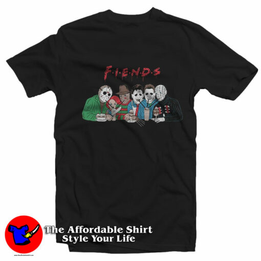 Halloween Friend Character Funny Parody T-Shirt On Sale