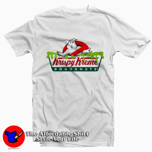 Halloween Krispy Kreme Doughnuts Ghostbuster T-Shirt On Sale