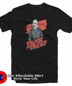 Halloween Michael Myers Trick Treat Movie T-Shirt On Sale