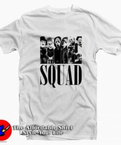 Halloween Squad Horror Movies T-shirt On Sale