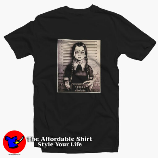 Halloween Wednesday Addams Unisex T-Shirt On Sale