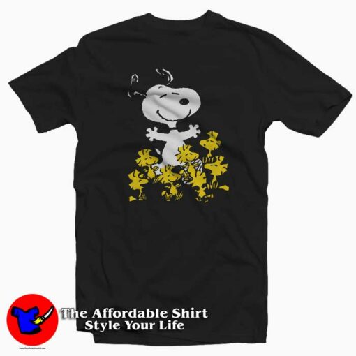 Happy Snoopy Peanuts Graphic T-shirt Gift Father’s Day