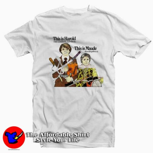 Harold and Maude Movie Graphic T-Shirt On Sale