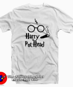 Harry PotHead Humour Movie Potter T-shirt On Sale