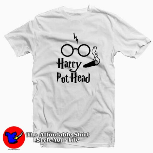 Harry PotHead Humour Movie Potter T-shirt On Sale