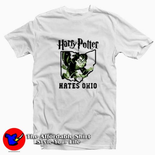 Harry Potter Hates Ohio Unisex T-shirt On Sale