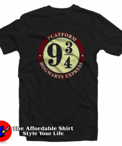 Harry Potter Hogwarts Express Track 9 34 T-Shirt On Sale Harry Potter Hogwarts Express Track 9 34 T-Shirt On Sale