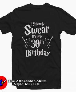 Harry Potter Inspired Birthday Tee Shirt