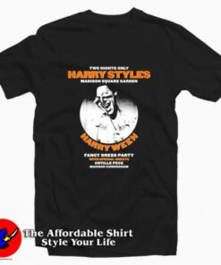 Harry Styles HARRYWEEN Fancy Dress Party T-shirt On Sale Harry Styles HARRYWEEN Fancy Dress Party T-shirt On Sale