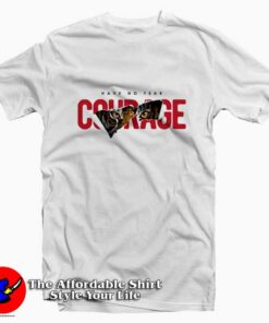 Have No Fear Courage Tiger Graphic T-Shirt On Sale