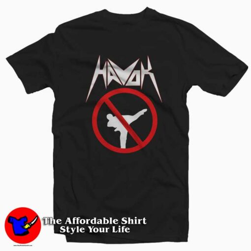 Havoc No Karate In The Pit Graphic Unisex T-shirt On Sale