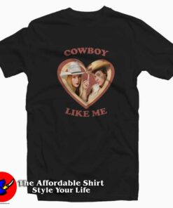 Haylor Harry Styles Taylor Swift Cowboy Like Me T-shirt On Sale Haylor Harry Styles Taylor Swift Cowboy Like Me T-shirt On Sale