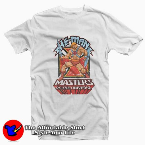 He-Man Masters Of The Universe Officially T-shirt On Sale