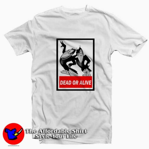 Heckle and Jeckle Dead Or Alive Vintage Unisex T-shirt On Sale