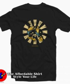 Heckle and Jeckle Retro Vintage Japanese T-shirt On Sale