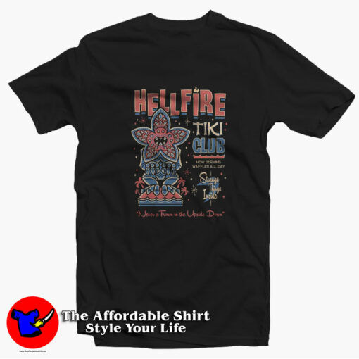 Hellfire Creepy Cute Demogorgon Unisex T-Shirt On Sale