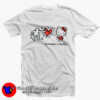 Hello Kitty x Keith Haring Vintage Cartoon T-Shirt On Sale