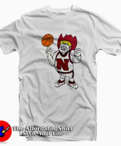 Herbie Husker Basketball Nebraska Mascot Funny T-shirt On Sale