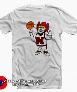 Herbie Husker Basketball Nebraska Mascot Funny T-shirt On Sale