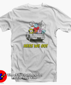 Here We Go Funny K Pop Boys Band Unisex T-shirt On Sale