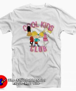 Hey Arnold Cool Kids Club Group Pose Unisex T-shirt On Sale
