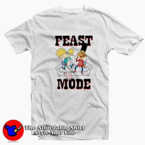 Hey Arnold Feast Mode Share The Chips Unisex T-shirt On Sale