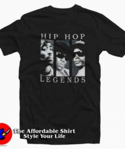 Hip Hop Legend 2Pac Tupac Biggie EazyE T-shirt On Sale