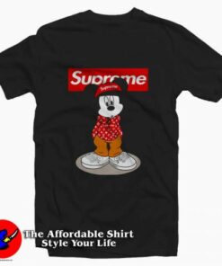 Hipster Mickey Mouse Supreme Tee Shirt
