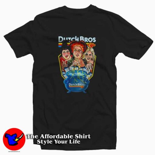 Hocus Pocus Sister Dutch Bros Haloween T-shirt On Sale