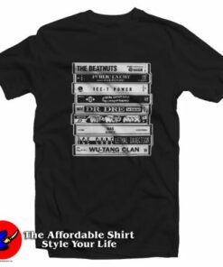 Hood Ornaments Cassettes Old School Rap T-Shirt On Sale