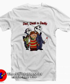 Horror Characters Dedd n Deddy Haloween T-shirt On Sale Horror Characters Dedd n Deddy Haloween T-shirt On Sale