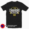 Hot Michigan Football Big 10 Championship T-Shirt On Sale