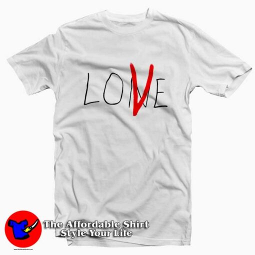 Hot Vlone Lone Love Graphic T-shirt On Sale