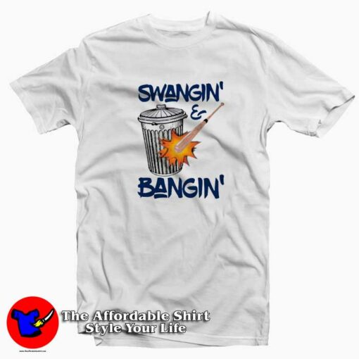 Houston Swangin and Bangin T-Shirt Houston Baseball