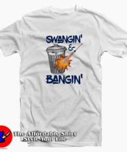 Houston Swangin and Bangin T-Shirt Houston Baseball Houston Swangin and Bangin T-Shirt Houston Baseball