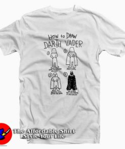 How To Draw Darth Vader Tee Shirt How To Draw Darth Vader Tee Shirt