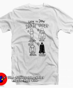 How To Draw Darth Vader Tee Shirt How To Draw Darth Vader Tee Shirt