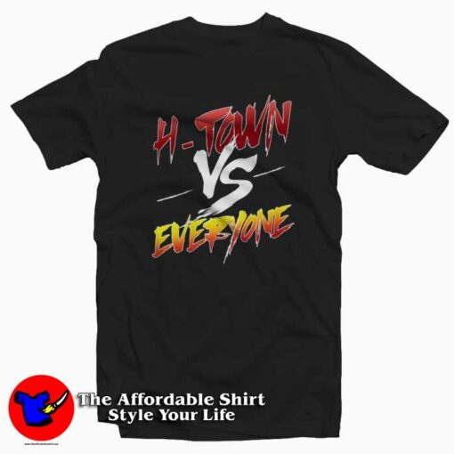 Htown vs Everyone Houston Baseball T-shirt On Sale