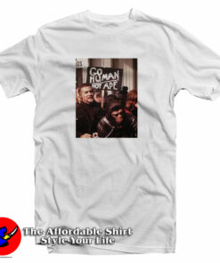 Human Made Go Human Not Ape T-Shirt Human Made Go Human Not Ape T-Shirt