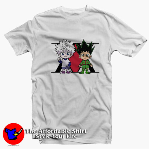 Hunter Gon And Killua Anime Unisex T-shirt On Sale