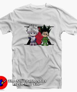 Hunter Gon And Killua Anime Unisex T-shirt On Sale