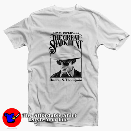 Hunter S Thompson Fear Loathing Las Vegas T-Shirt On Sale