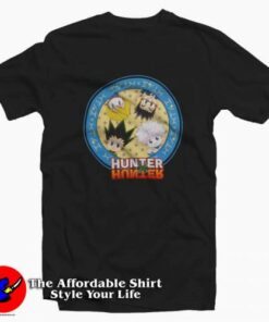 Hunter X Hunter Chibi Circle Unisex T-shirt On Sale