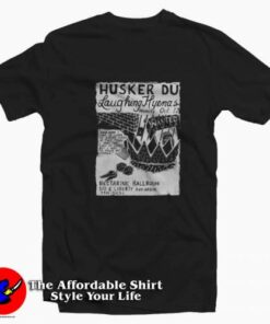 Husker Du Laughing Hyenas Gig Flyer Graphic T-Shirt On Sale