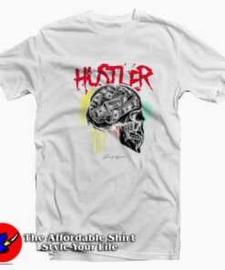 Hustler Mind Money Graphic T-Shirt Cheap